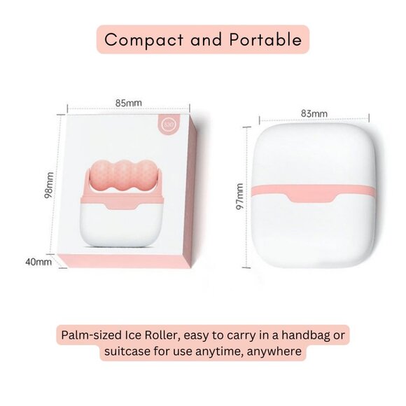 Face Tighten Ice Face Roller & Anti Cellulite Massager Pack1 Combo Pack - Picture 4 of 9